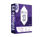 EnRoute 23 CNC logo — professional CAD/CAM software for CNC routing, 3D design, engraving, and sign production