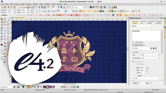 Wilcom Embroidery Studio e4.2: The Essential Embroidery Software for Professional Designs and Maximum Productivity