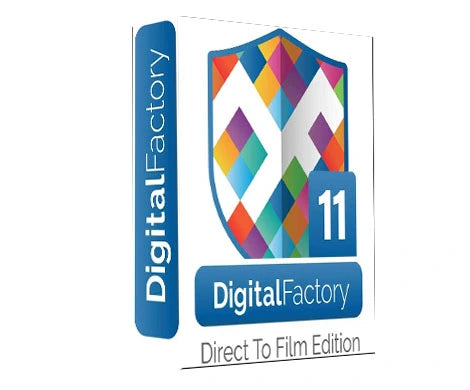Screenshot of CADlink Digital Factory v11 RIP software interface