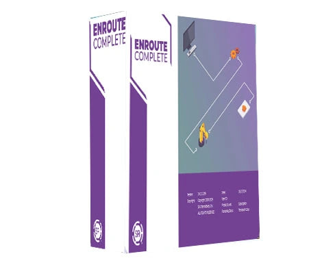 EnRoute 24.2 CNC CAD/CAM software interface showing 2D and 3D toolpaths for routing and engraving